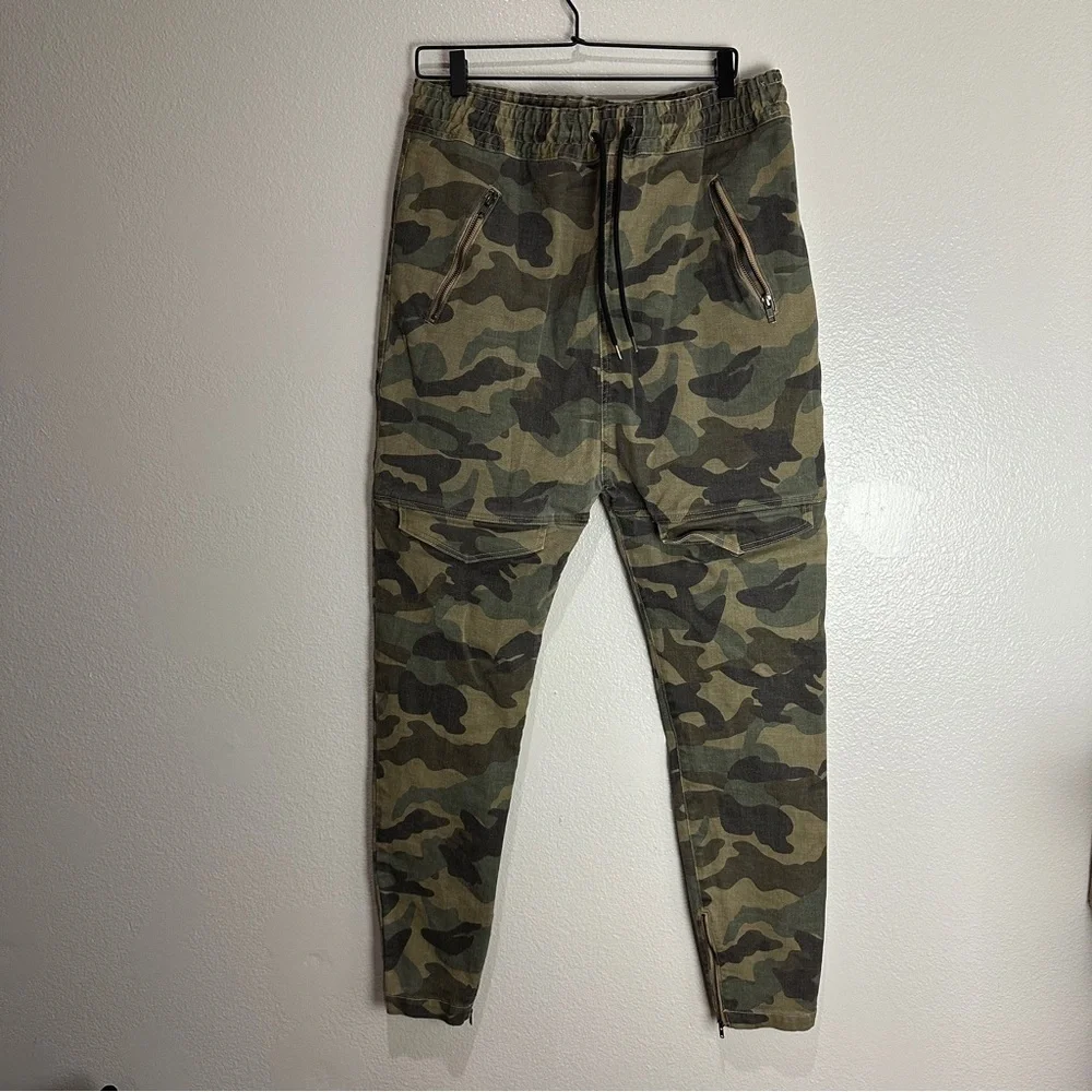 I Love Ugly Camo Pants Joggers Size XL